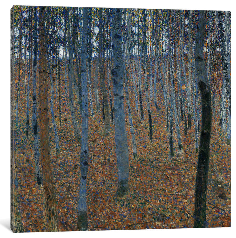"Buchenwald 1, Beech Grove 1" Wrapped Canvas Print, 26x26x1.5