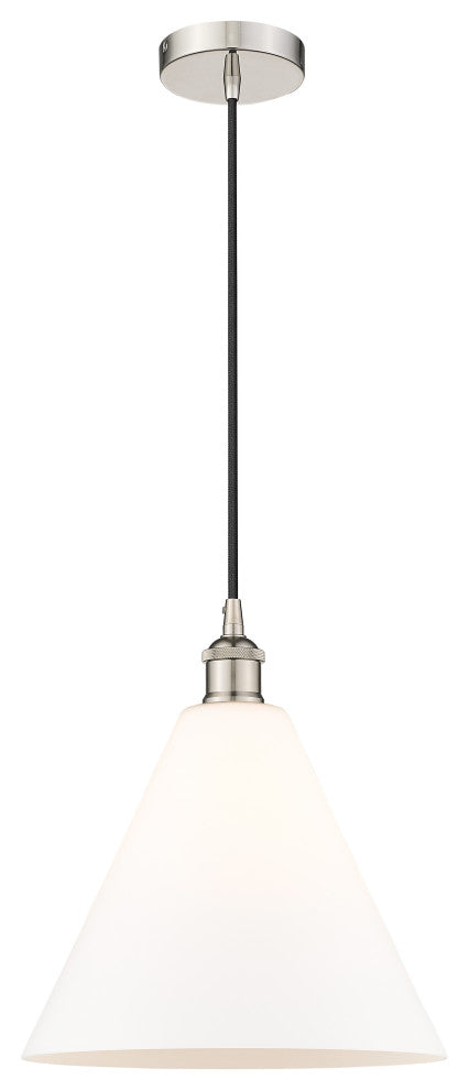 Innovations 616-1P-PN-GBC-121-LED 1-Light Mini Pendant, Polished Nickel