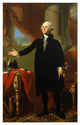 "George Washington, 1796" Digital Paper Print by Gilbert Stuart, 24"x38"