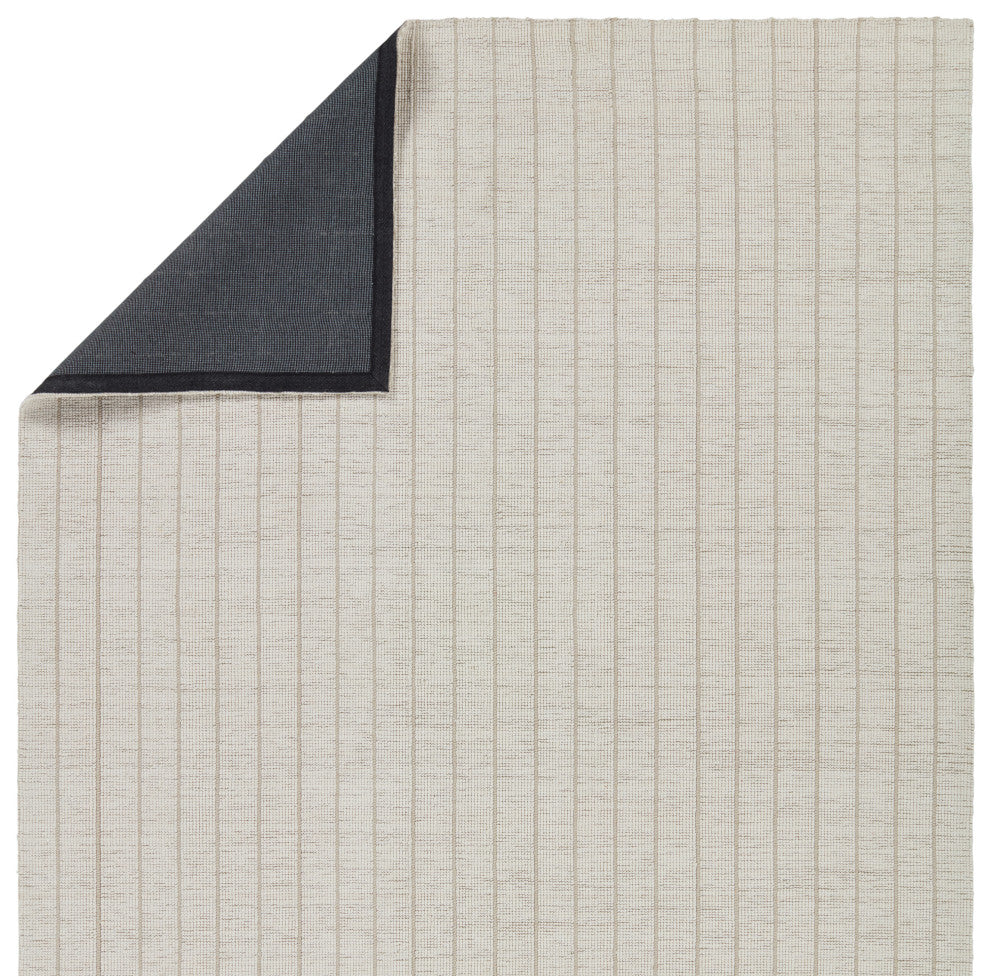 Jaipur Living Highgate Handmade Striped Cream/ Light brown Area Rug 5'X8'