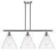 Innovations 516-3I-SN-GBC-122 3 Light Island Light, Brushed Satin Nickel