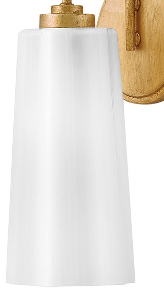 Lark Honey Medium Single Light Vanity, Distressed Brass