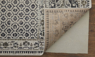 Weave & Wander Kiba Gray/Ivory Rug, 5'3"x7'6"