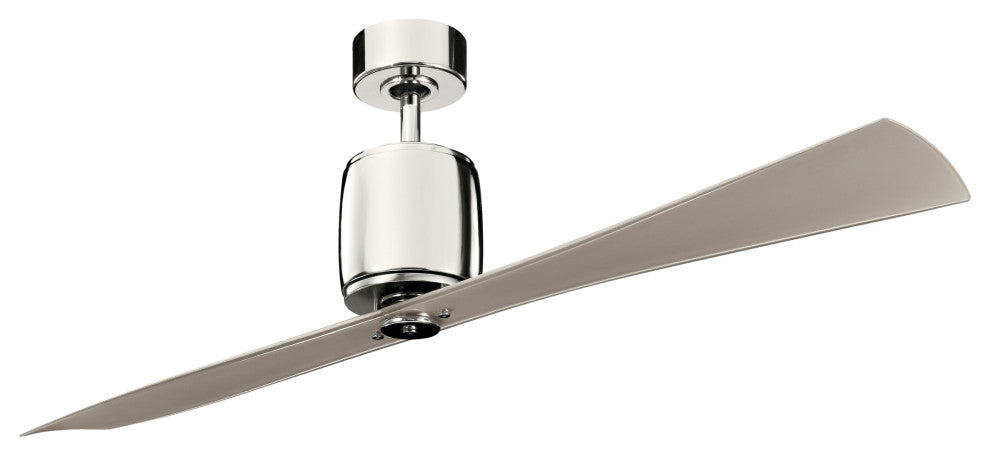 Kichler 300160PN 60"Ceiling Fan, Polished Nickel Finish