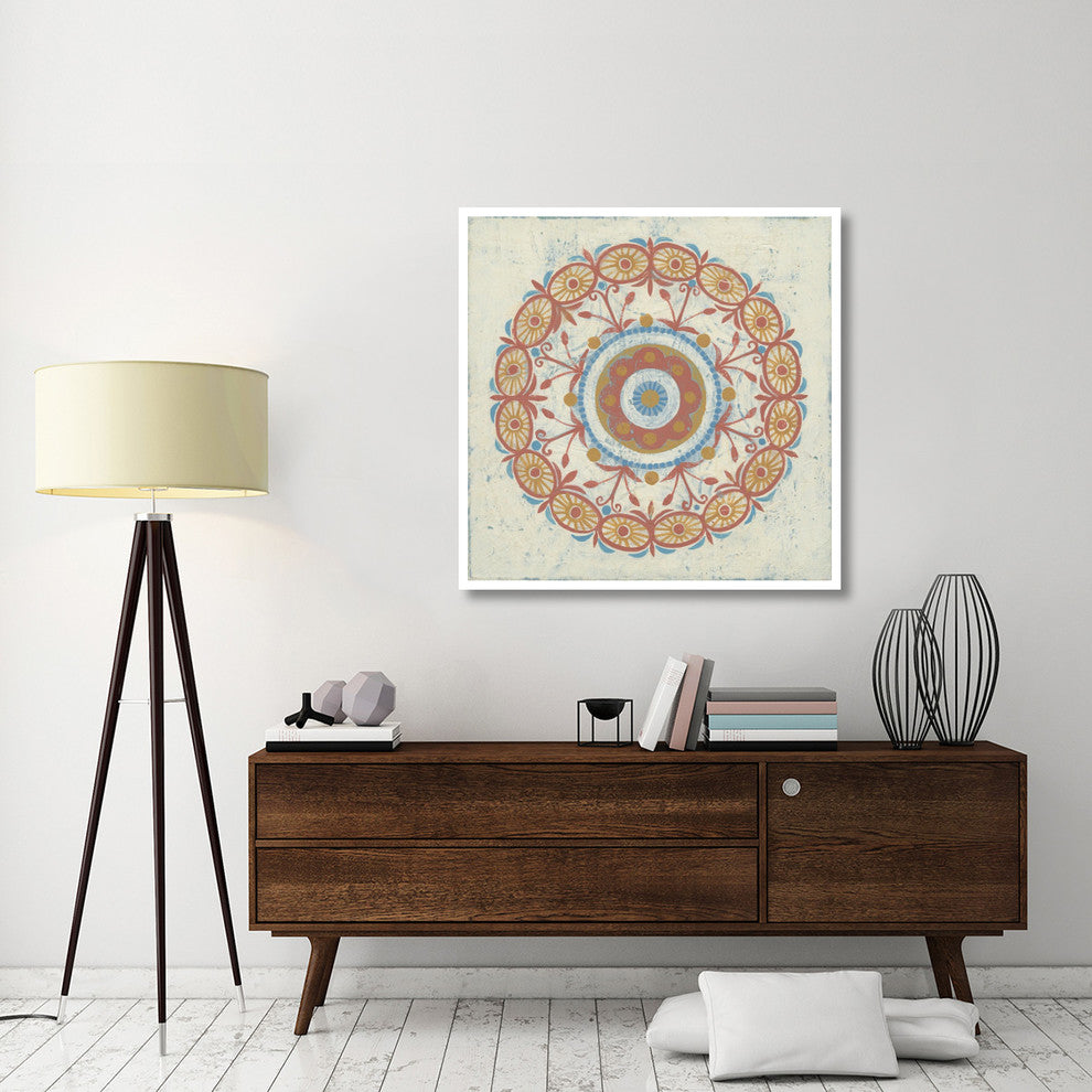 "Lakai Circle I" Digital Paper Print by Kathrine Lovell, 42"x42"