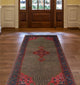 Vintage Distressed Zaide Lt. Brown Runner