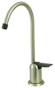 Kingston Brass Single-Handle Water Filtration Faucet, Brushed Nickel
