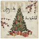 "Winter Wishes I" Digital Paper Print by Anne Tavoletti, 38"x38"