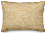 Persian Gold Pattern 14x20 Spun Poly Pillow