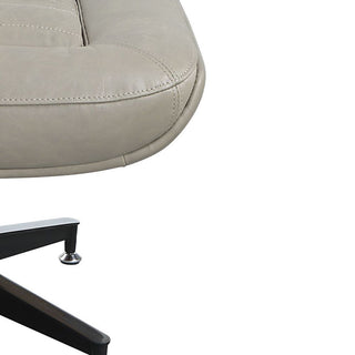 Piran Ottoman Twilight Top Grain Leather