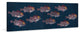 "Splitnose Rockfish" Painting Print on Wrapped Canvas, 30"x10"