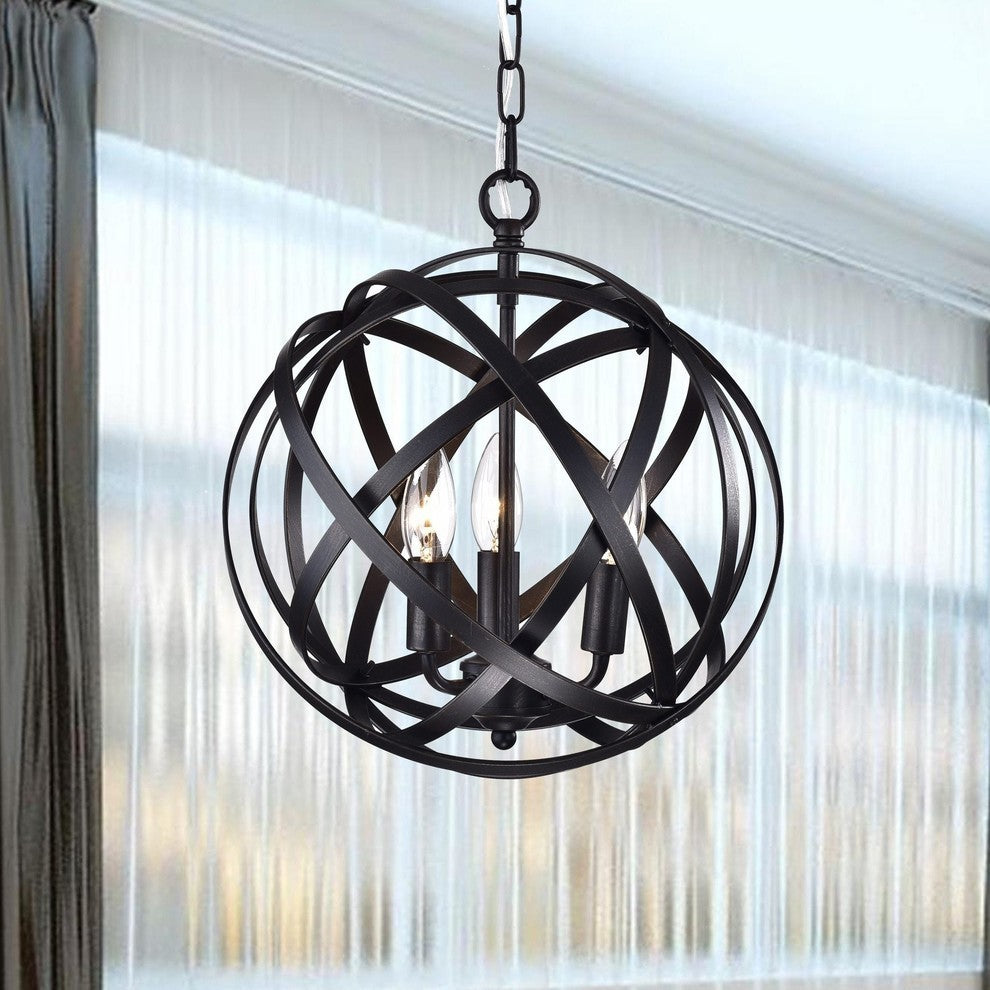 Metis 3-Light Globe Pendant