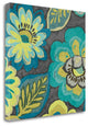 "Floral Assortment II" By Wild Apple Portfolio, Giclee on Gallery Wrap Canvas