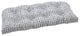 Alauda Frost Wicker Loveseat Cushion