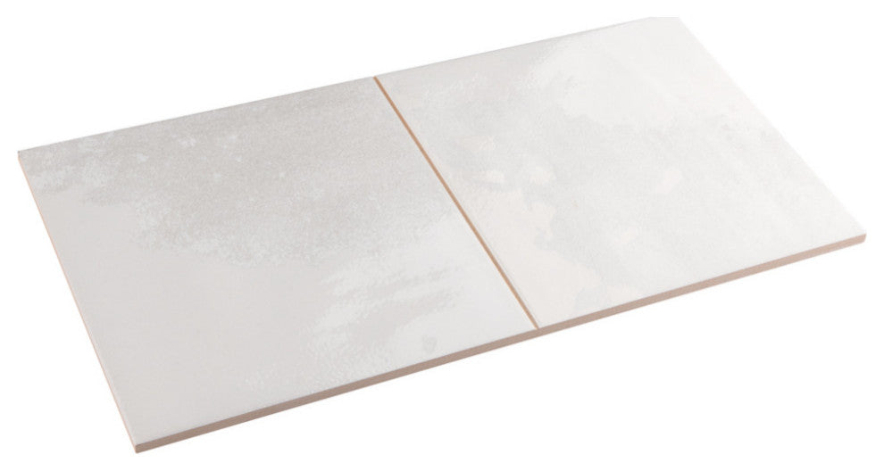 Kings Luxe Tradition Square White Ceramic Wall Tile