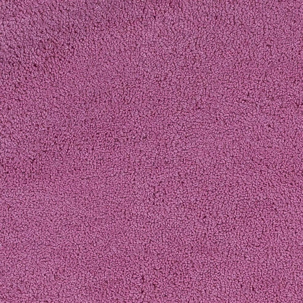 HomeRoots 8' x 11' Bright Hot Pink Shag Area Rug