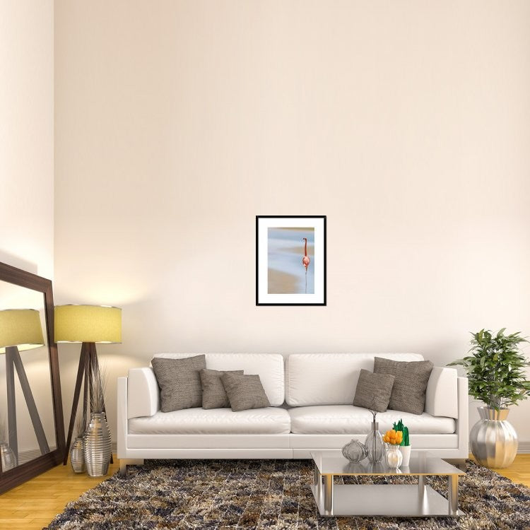 "I" Framed Digital Print by Anna Cseresnjes, 23"x30"