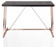 Rose Gold and Jet Black USB Desk