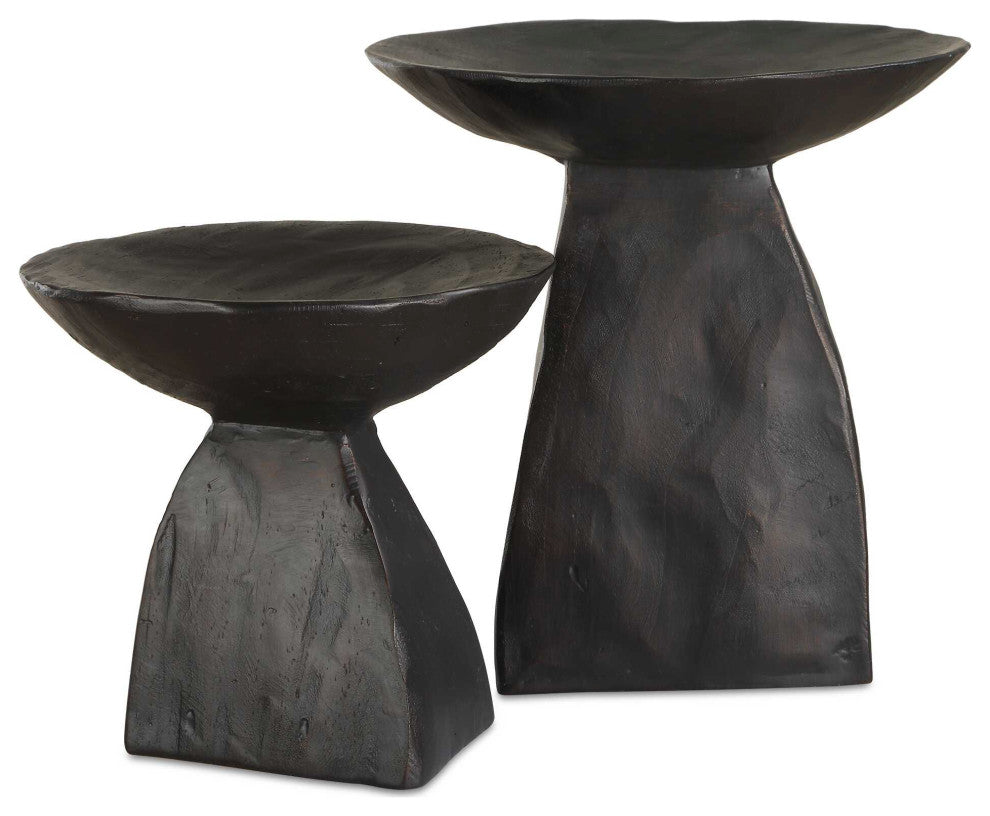 Uttermost Shadow Pedestal Bowls Set of 2
