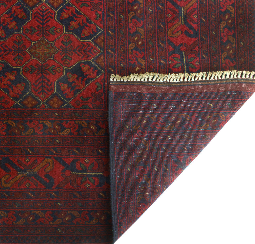 Khal Mohammadi Tayte Red/Navy Rug, 6'7x9'7