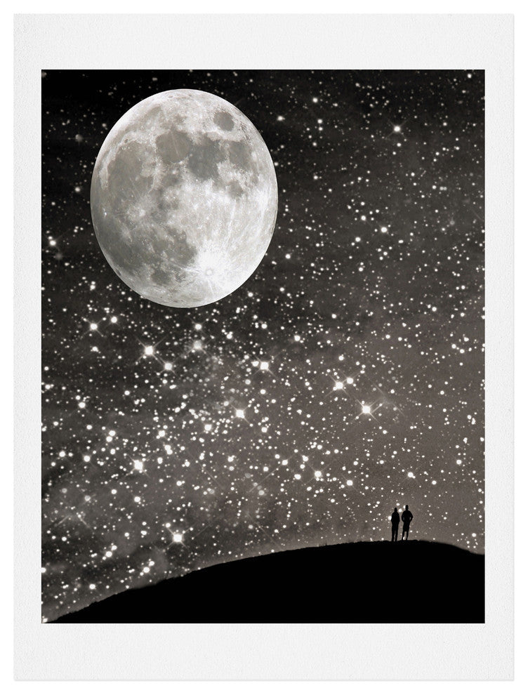 Deny Designs Shannon Clark Love Under The Stars Art Print