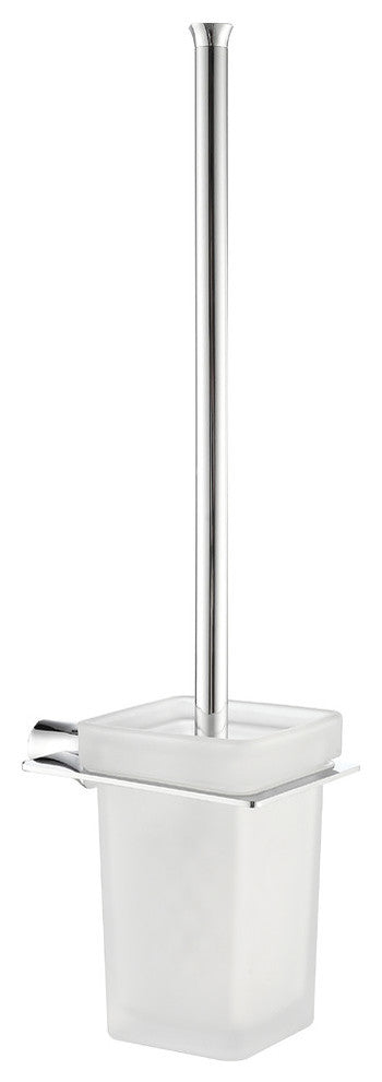 ANZZI Essence Series Toilet Brush Holder, Brushed Nickel
