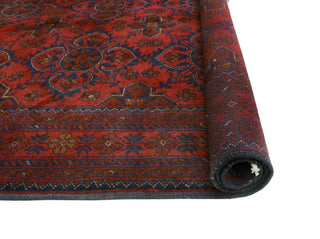 Khal Mohammadi Muzaffer Red/Navy Rug, 4'9x6'7