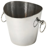 Butler Mendocino Hammered Stainless Steel Wine Bucket, Silver