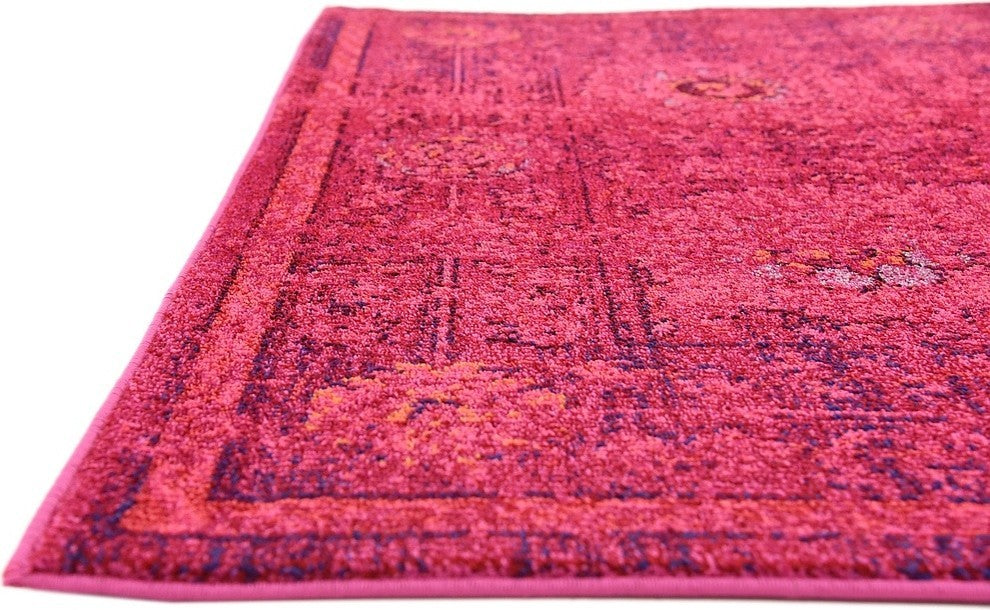Unique Loom Red Salamanca Medici 5'x8' Area Rug
