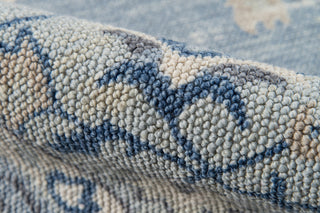 Momeni Anatolia Wool Blend Blue Area Rug 2' X 3'