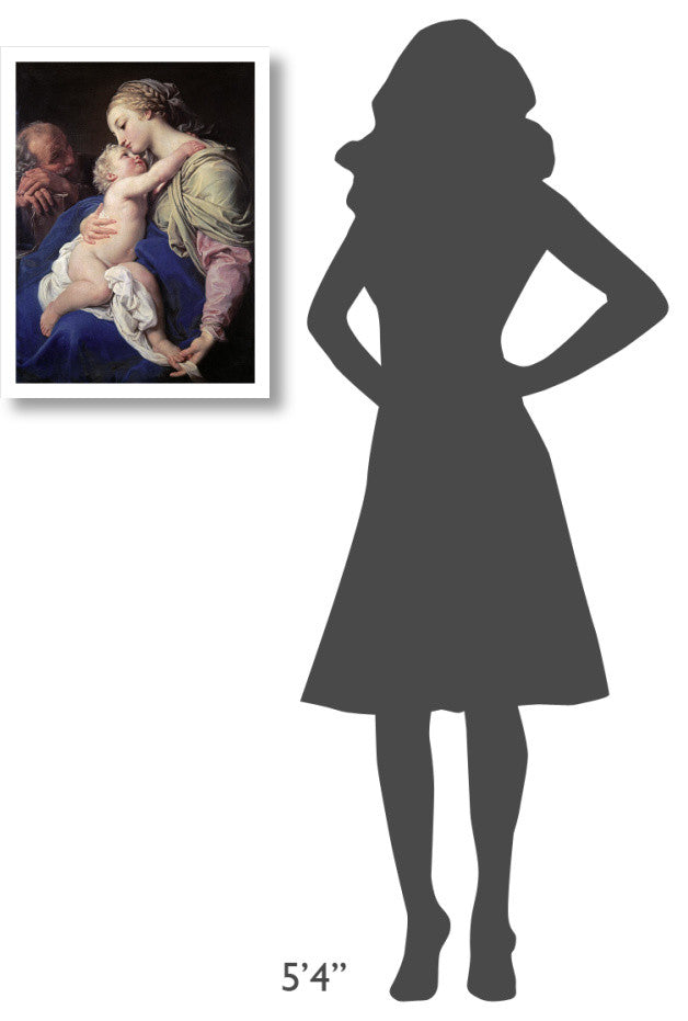 "The Family" Digital Paper Print by Pompeo Girolamo Batoni, 18"x24"