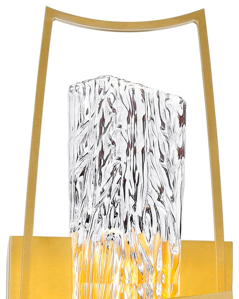 Guadiana 5 in LED Satin Gold Wall Sconce