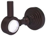 Pacific Grove Robe Hook with Groovy Accents, Antique Bronze
