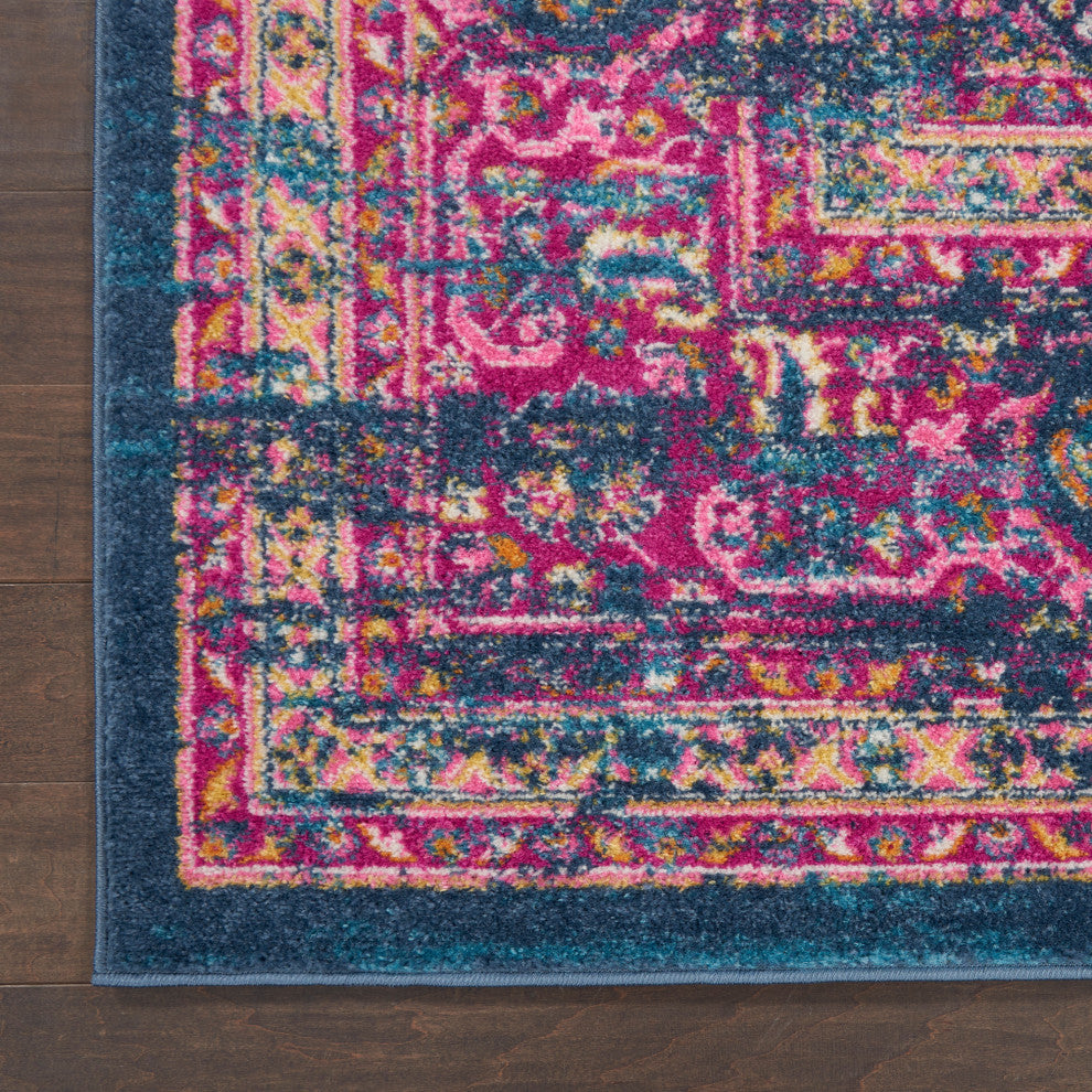 Nourison Passion 12' x 15' Blue Bohemian Indoor Area Rug