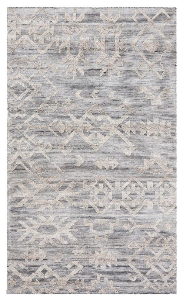 Classic Home Indoor/Outdoor Tundra Gray Multi 8x10 Rug