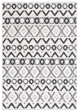 Safavieh Cottage Collection COT210B Rug, Ivory/Black, 8' X 10'