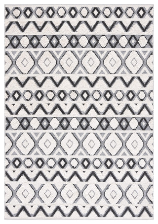 Safavieh Cottage Collection COT210B Rug, Ivory/Black, 8' X 10'