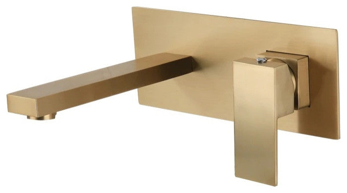 Fontana Auburn Wall Mount Hot and Cold Water Concealed Box Faucet