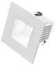 NICOR DQR2-10-120-3K-WH-BF 2" Square LED Downlight, White, 3000K
