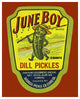 "June Boy Dill Pickles" Digital Paper Print by Retrolabel, 34"x42"