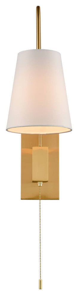 Modern Brass Wall Lamps Plug-In Wall Lights, Set of 2