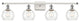 Innovations 516-4W-WPC-G122-6-LED 4 Light Vanity Light, White, Polished Chrome