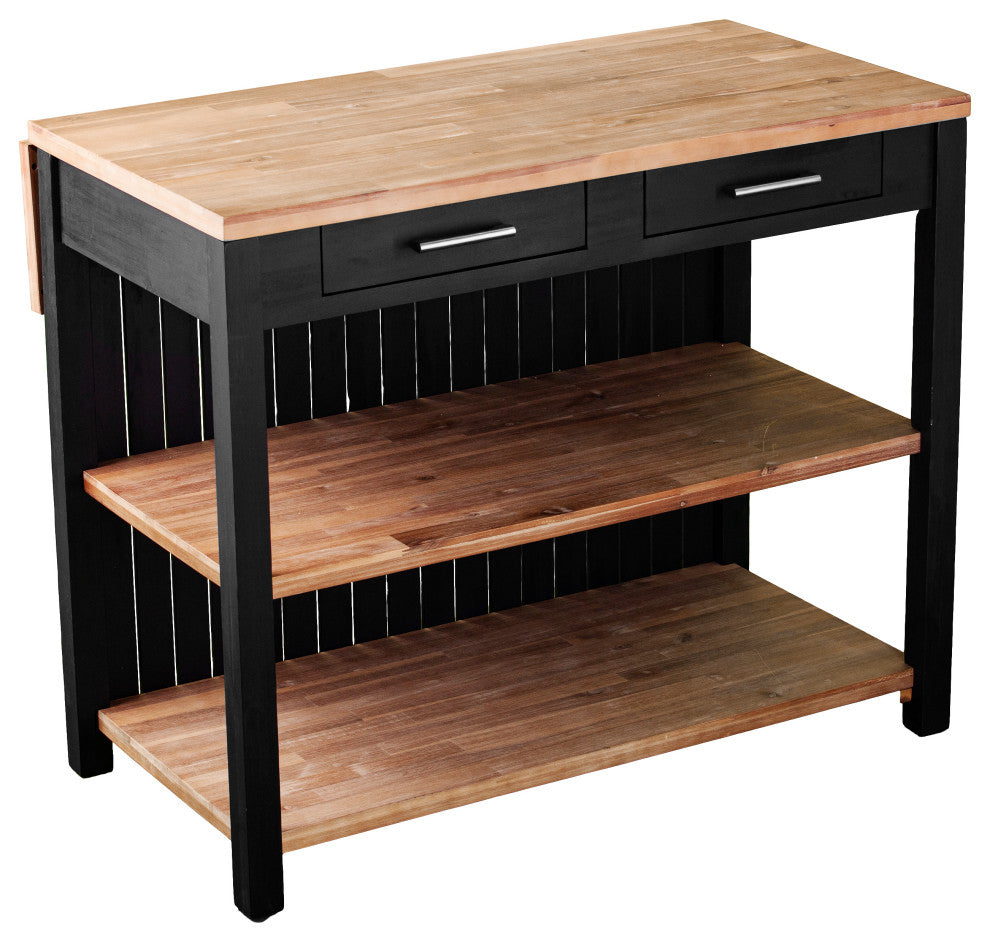 Lenore Expandable Freestanding Kitchen Island