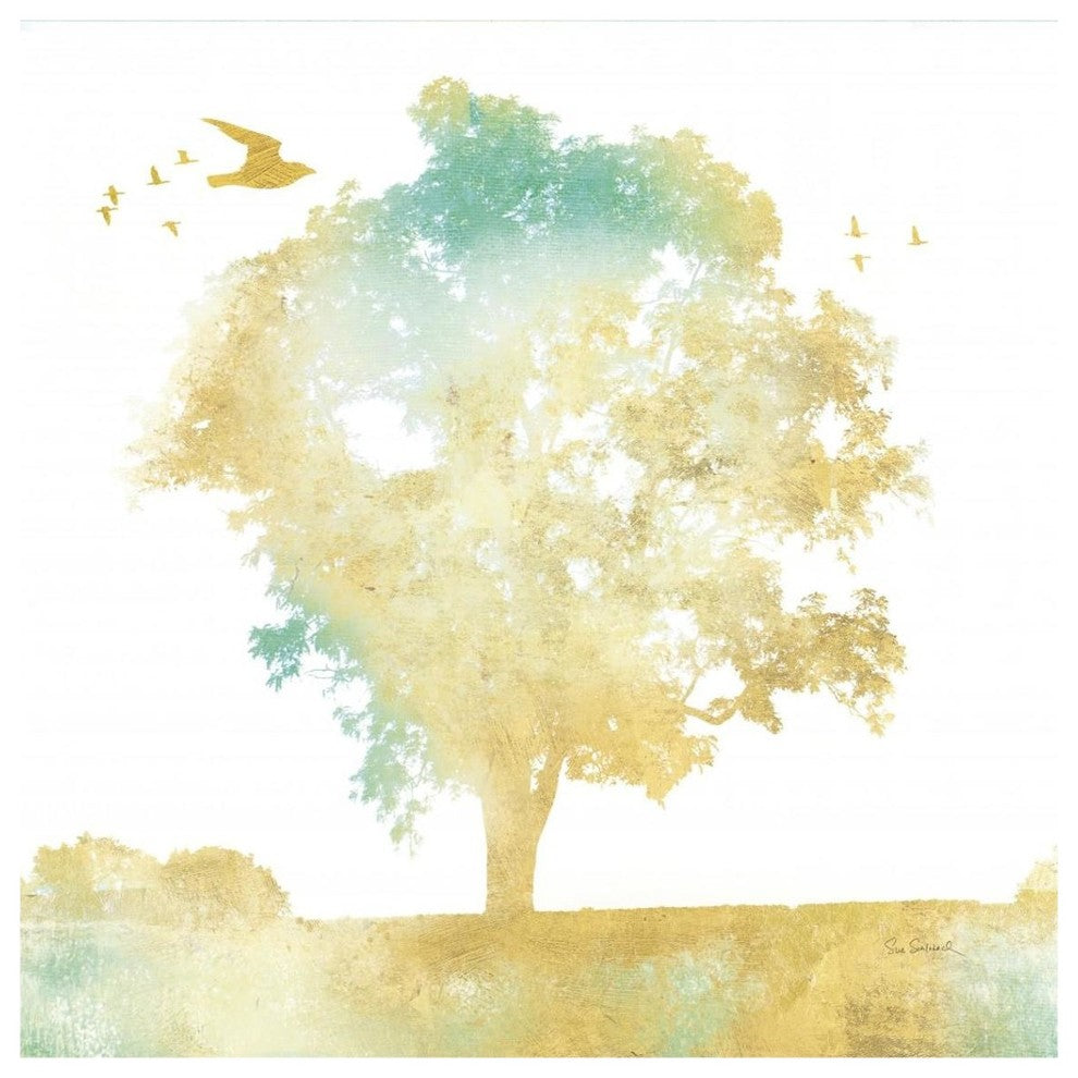 "Dream Tree I" Digital Paper Print by Sue Schlabach, 38"x38"