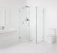 78"x46"x35" Frameless 90 Degree Shower Enclosure Wall Hinge, Polished Chrome