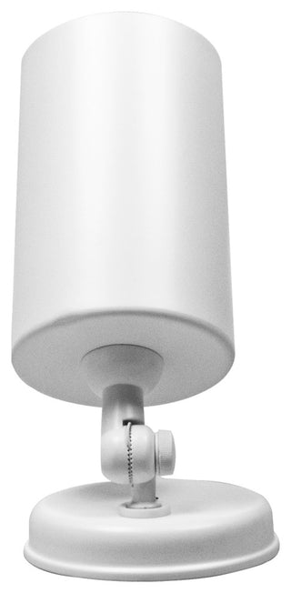 75-Watt Single Cylinder Adjustable Security Flood Light, White