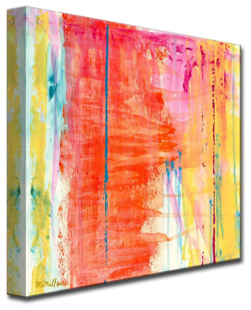 Translucent Color' Canvas by Leslie Owens, 12"x12"