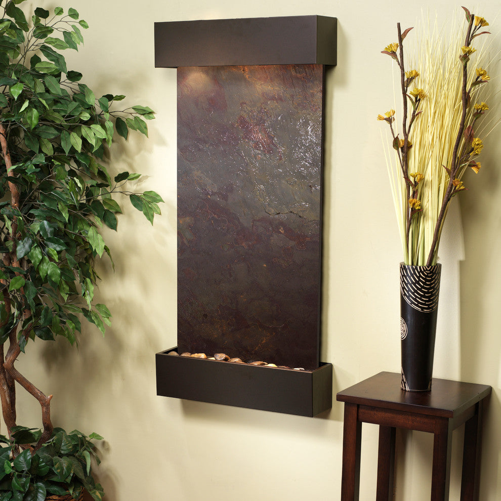 Whispering Creek Water Feature, Multi-Color, Antique Bronze