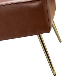 47" Comfy Loveseat, Brown