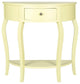 Safavieh Jan Demilune Small Console Table, Split Pea